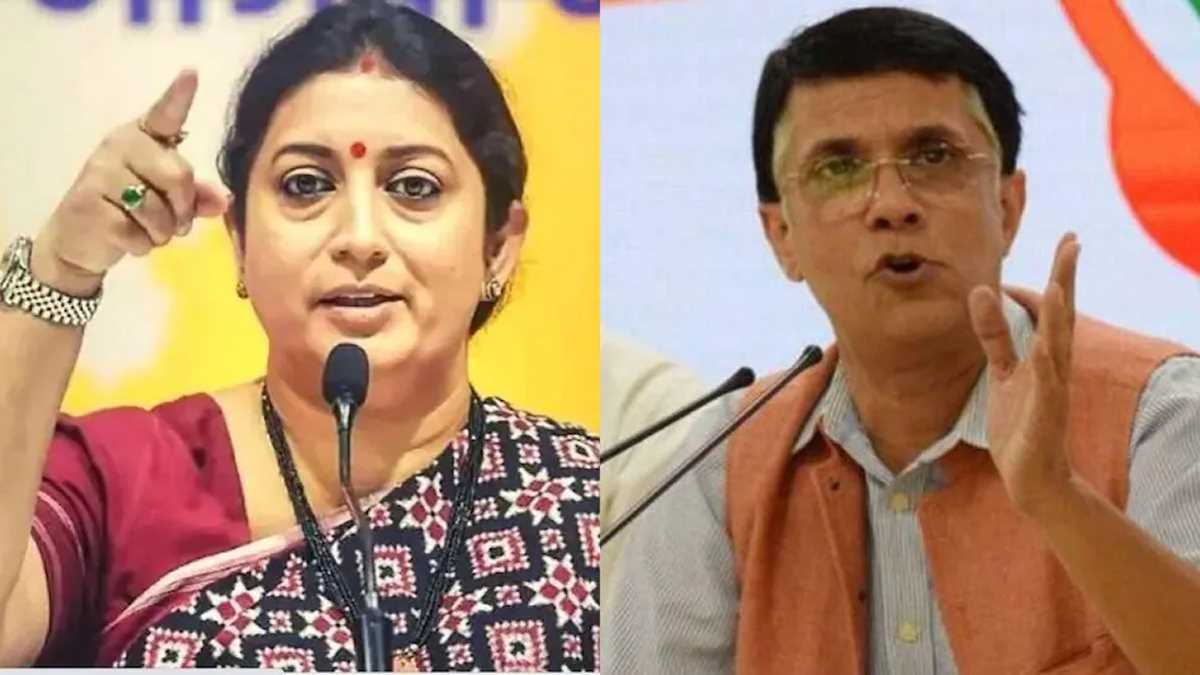 स्मृति ईरानी ने कांग्रेस को अदालत में घसीटने की दी धमकी